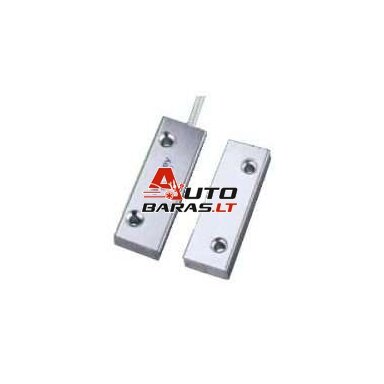 Magnetinis kontaktas uždedamas metalinis armuotas