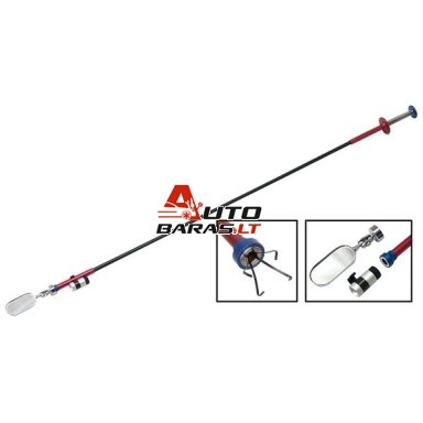 Magnetinis kotas lankstus 700mm su griebtuvu, veidrodėliu ir LED
