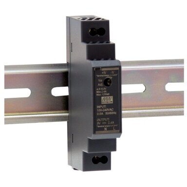 Maitinimo blokas 2A/12V ant DIN bėgelio HDR-30-12 Maitinimo blokas 2A/12V ant DIN bėgelio HDR-30-12