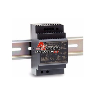 Maitinimo blokas ant DIN bėgelio HDR-60-24 (2.5A/24V, su potenciometru) Maitinimo blokas ant DIN bėgelio HDR-60-24 (2.5A/24V, su potenciometru)