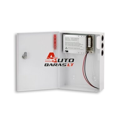 Maitinimo blokas su korpusu PowerBubble PBWD1205-01B (5A/12V, su akum. krovimu) Maitinimo blokas su korpusu PowerBubble PBWD1205-01B (5A/12V, su akum. krovimu)