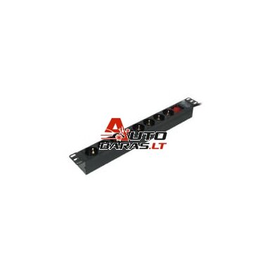 Maitinimo panelė 19'' spintai K-BL-G10G08S/P (8x240V Schuko, su jungikliu, 1.8m, plastikinis korpusas) Maitinimo panelė 19'' spintai K-BL-G10G08S/P (8x240V Schuko, su jungikliu, 1.8m, plastikinis korpusas)