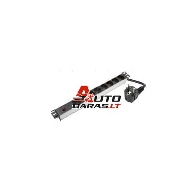 Maitinimo panelė 19'' spintai LK-BL-G10O08/P (8x240V Schuko, be jungiklio, 1.8m) Maitinimo panelė 19'' spintai LK-BL-G10O08/P (8x240V Schuko, be jungiklio, 1.8m)