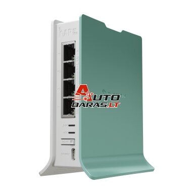 Maršrutizatorius 4 prievadų MikroTik hAP ax lite LTE6 L41G-2axDFG621-EA Maršrutizatorius 4 prievadų MikroTik hAP ax lite LTE6 L41G-2axDFG621-EA
