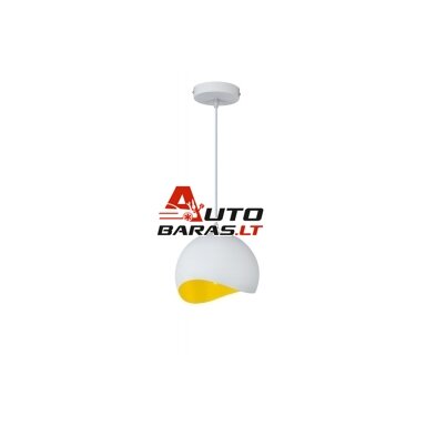 MAVIA lubinis LED šviestuvas (E27, 40 W, IP20, baltas, vidus auksinis, apvalus) GTV OS-MAV-08-DEC MAVIA lubinis LED šviestuvas (E27, 40 W, IP20, baltas, vidus auksinis, apvalus) GTV OS-MAV-08-DEC