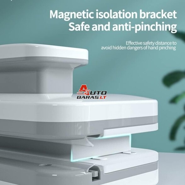Magnetinis langų valytuvas Reach EasyClean baltas 4