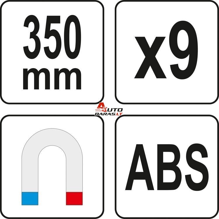YATO Magnetinis laikiklis įrankiams 350mm 3