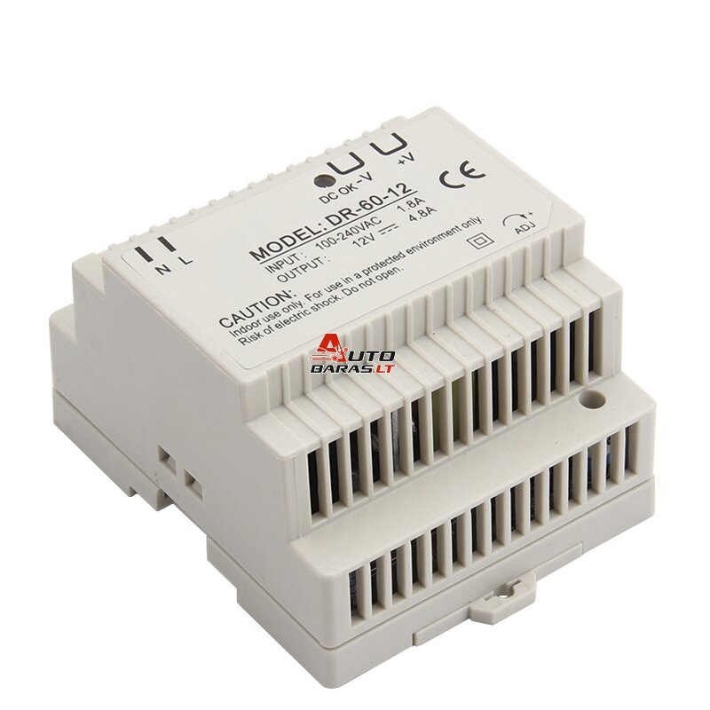 Maitinimo blokas DR-60-24 Maitinimo blokas DR-60-24