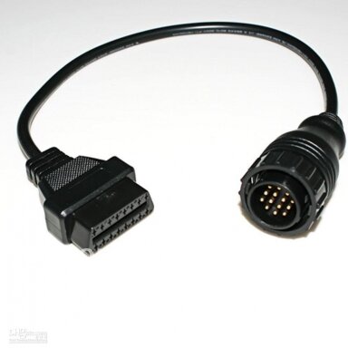 MB 14pin diagnostikos adapteris į OBD MB 14pin diagnostikos adapteris į OBD