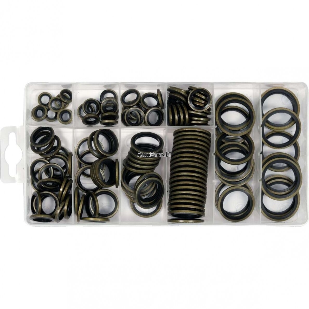 YATO Metalinių/guminių poveržlių rinkinys (150vnt)