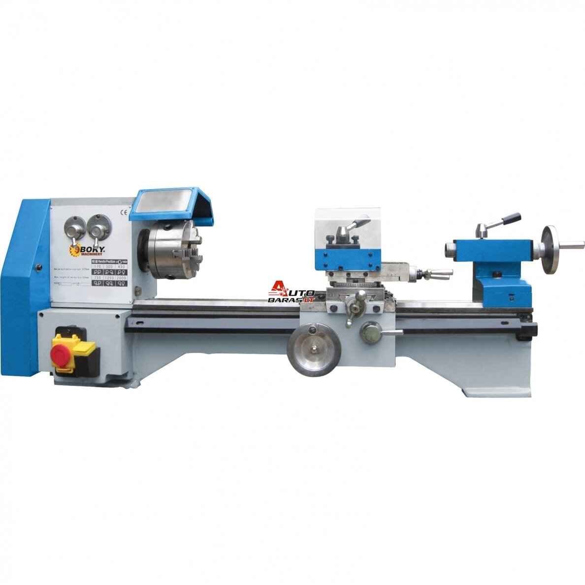 BOKY Metalo šlifavimo / tekinimo staklės Ø20mm 550W BOKY Metalo šlifavimo / tekinimo staklės Ø20mm 550W