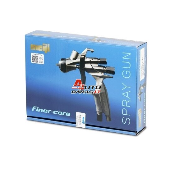 MEIJI FINER CORE vidutinio slėgio dažymo pulverizatorius be bakelio, 1.3 mm 1