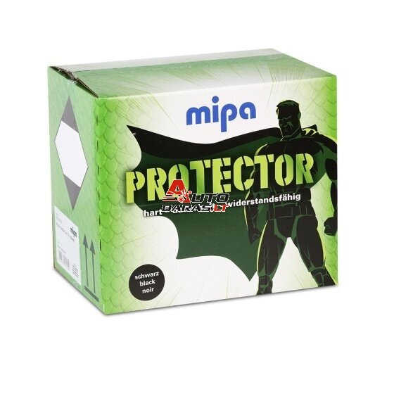 MIPA PROTECTOR Bedliner Apsauginės dangos komplektas su kietikliu, spalva juoda 4ltr 1