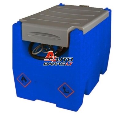 Mobili Adblue talpykla 220L (plastikinė) su pompa 12V ACAD40 (automatiniu pistoletu ir filtru) Mobili Adblue talpykla 220L (plastikinė) su pompa 12V ACAD40 (automatiniu pistoletu ir filtru)