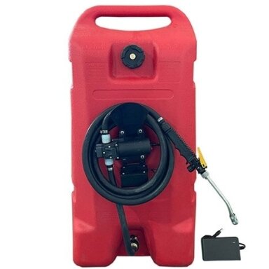 Mobili kuro talpa (plastikinė) 12V 53L su ratukais Mobili kuro talpa (plastikinė) 12V 53L su ratukais