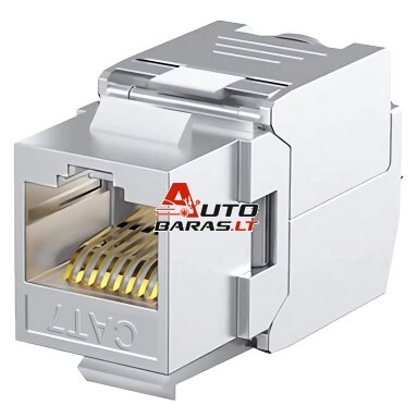 Modulinis lizdas RJ45 FTP Cat6A LK-KJ-158 (23–26 AWG, 250 MHz, 110/Krone, 568A/B) Modulinis lizdas RJ45 FTP Cat6A LK-KJ-158 (23–26 AWG, 250 MHz, 110/Krone, 568A/B)