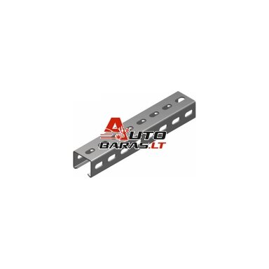 Montažinis C formos profilis CWC40H35/2 (2mm, L-2m) BAKS