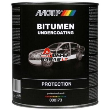 MOTIP Bituminė dugno danga (tepama) / Bitumen Based Undercoating 130 -