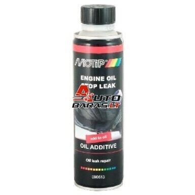 MOTIP Priedas mažinantis tepalo leidimą/Engine Oil Stop Leak 300ml MOTIP Priedas mažinantis tepalo leidimą/Engine Oil Stop Leak 300ml