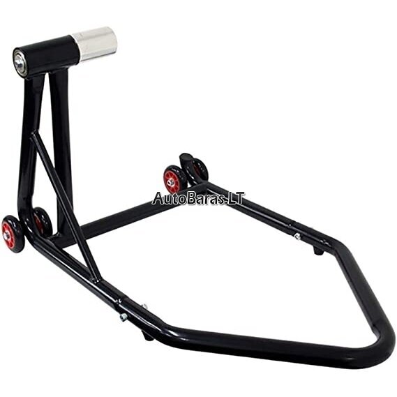 Motociklo stovas vienpusis galiniam ratui 340kg su adapteriais 1