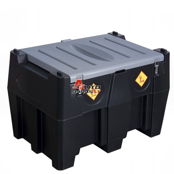 Mobili kuro talpykla 440L (plastikinė) su pompa 12V DCTP40 (automatiniu pistoletu ir filtru)