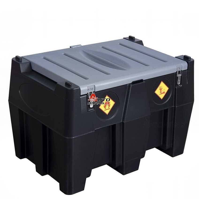 Mobili kuro talpykla 440L (plastikinė) su pompa 12V DCTP40 (automatiniu pistoletu ir filtru)