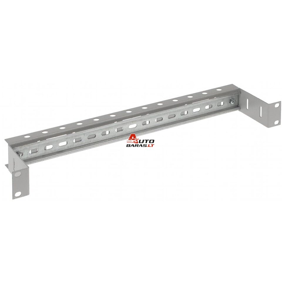 Montavimo panelė VTS0026 19" 1U (įgilinta, su DIN bėgeliu)