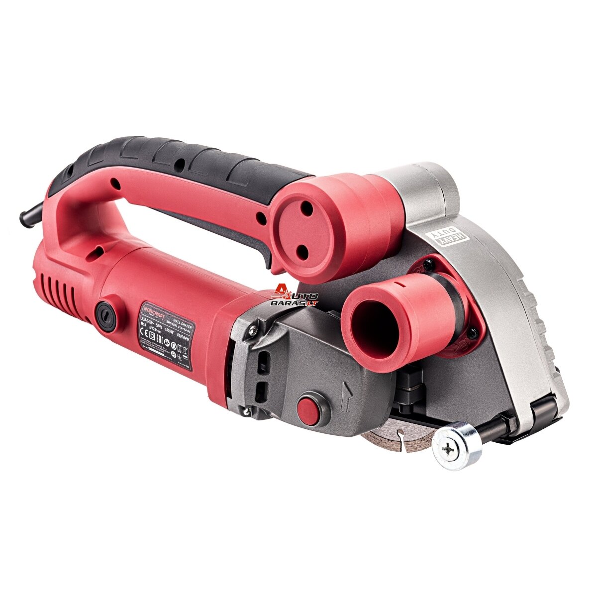 Mūro freza vagapjovė WORCRAFT 125mm 1500W - NUOMA 5