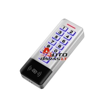 Multifunkcinė klaviatūra S3EM-W (125kHz, IP68, 120x46x23 mm, 12 VDC) Multifunkcinė klaviatūra S3EM-W (125kHz, IP68, 120x46x23 mm, 12 VDC)