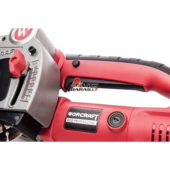 Mūro freza vagapjovė WORCRAFT 125mm 1500W - NUOMA 9