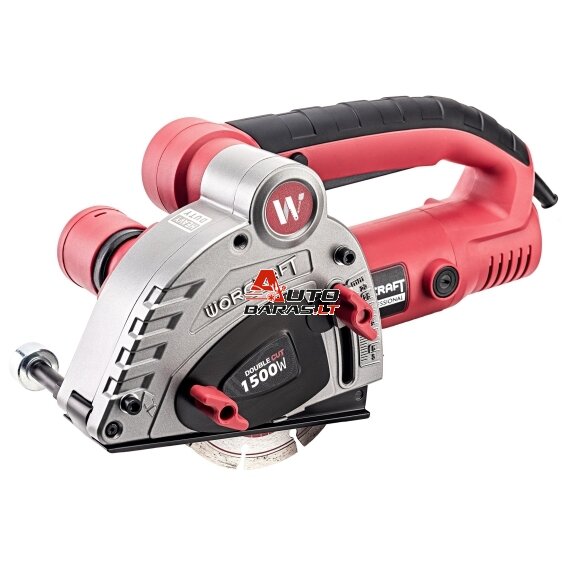 Mūro freza vagapjovė WORCRAFT 125mm 1500W - NUOMA