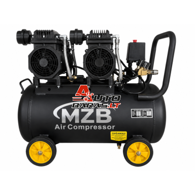 NUOMA - MZB Oro kompresorius betepalinis 50l 420L/min 8bar + Resyveriai 16l ir 25l