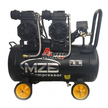 NUOMA - MZB Oro kompresorius betepalinis 50l 420L/min 8bar + Resyveriai 16l ir 25l 2