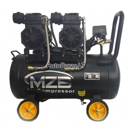 MZB Oro kompresorius betepalinis 50l 420L/min 8bar (Populiariausias) - vienfazis 2