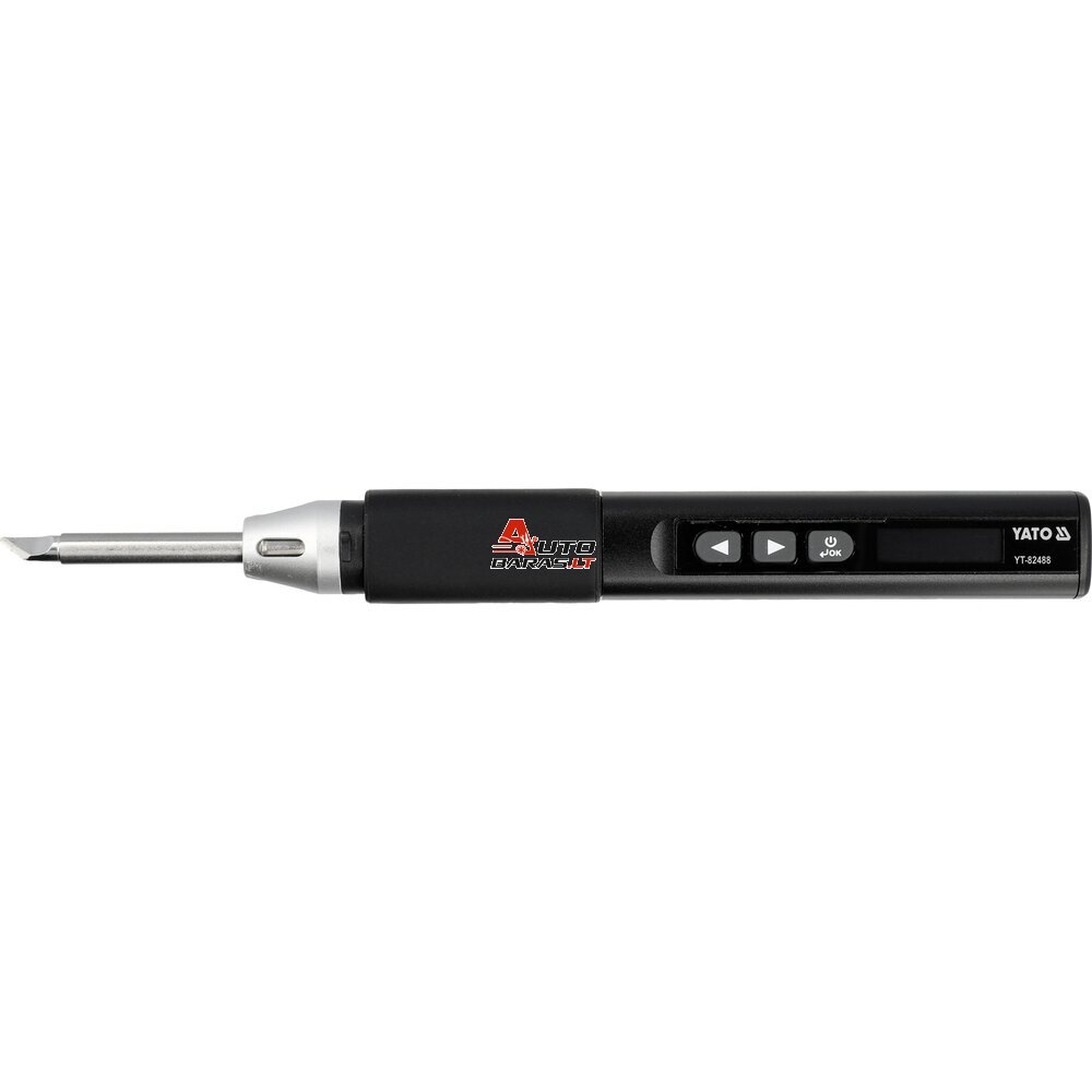 YATO Nešiojamas skaitmeninis lituoklis USB-C T12 su OLED 96W