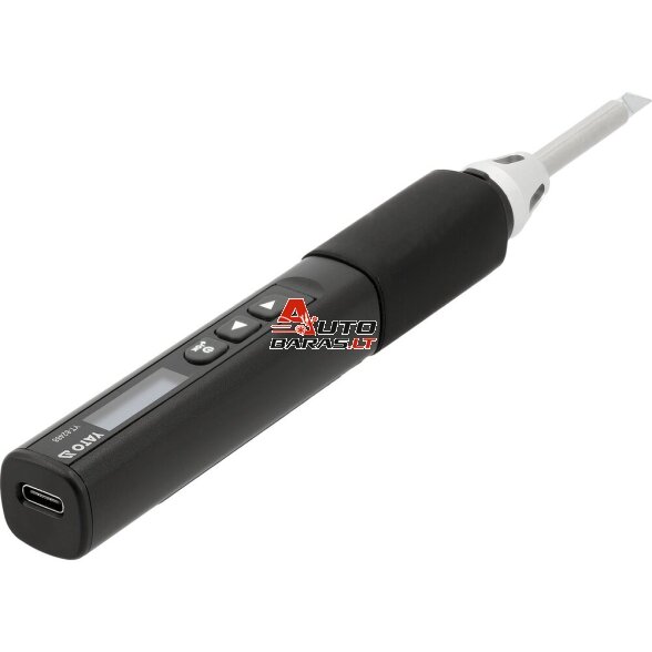 YATO Nešiojamas skaitmeninis lituoklis USB-C T12 su OLED 96W 4