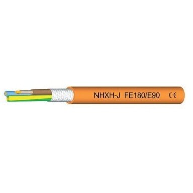 NHXH FE-180/E90 3x2.5 nedegus behalogenis kabelis Eupen (1m) NHXH FE-180/E90 3x2.5 nedegus behalogenis kabelis Eupen (1m)