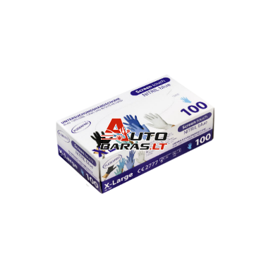 Nitrilinės pirštinės 100vnt (M ; L ; XL) Nitrilinės pirštinės 100vnt (M ; L ; XL)