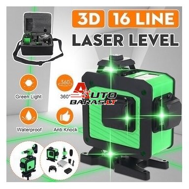 Lazerinio Nivelyro 3D 16 line NUOMA Lazerinio Nivelyro 3D 16 line NUOMA