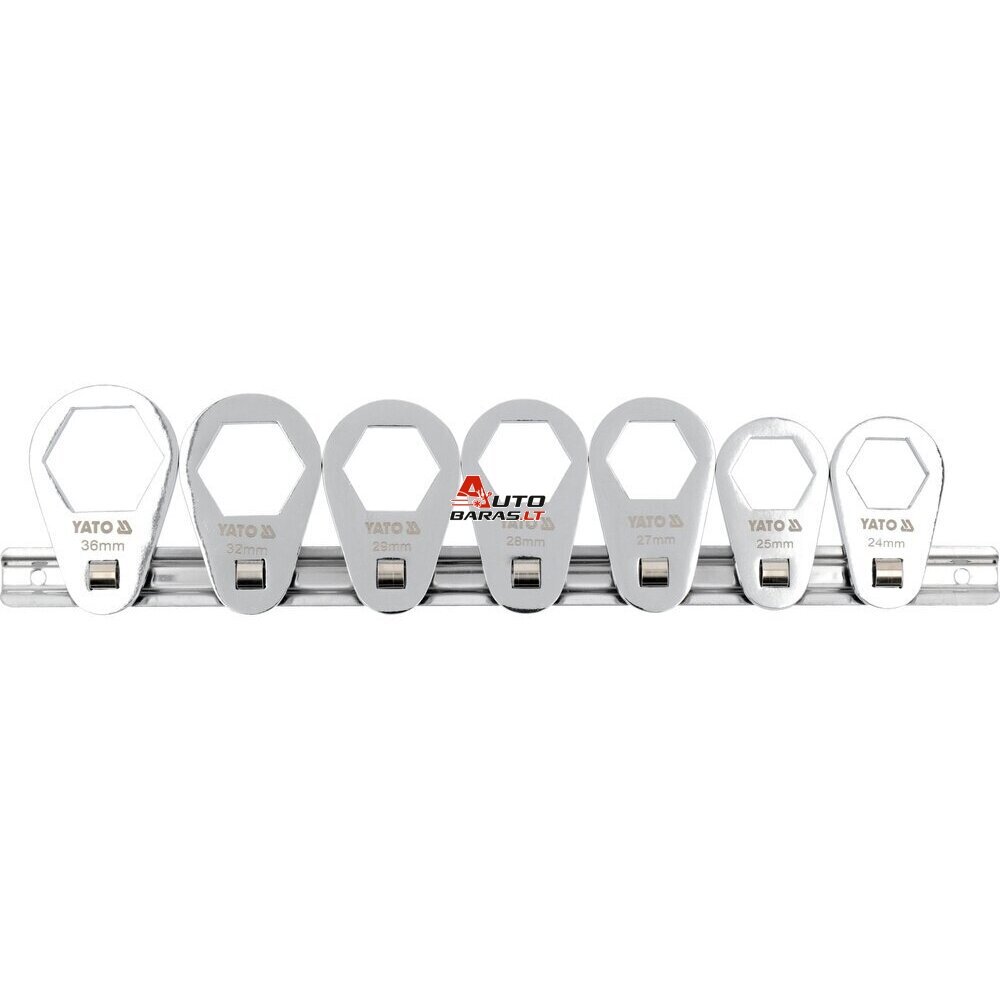 YATO Ofsetinių tepalo filtrų rinkinys 3/8" 7vnt.