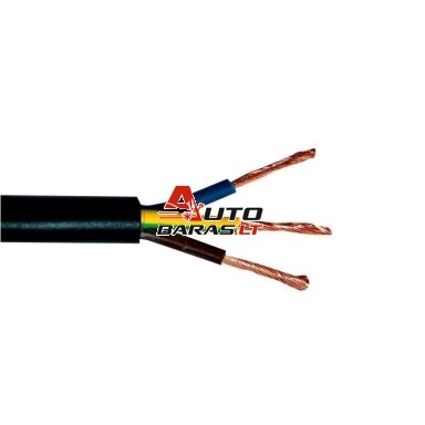 OMY maitinimo kabelis 3x2.5 (juodas) OMY maitinimo kabelis 3x2.5 (juodas)