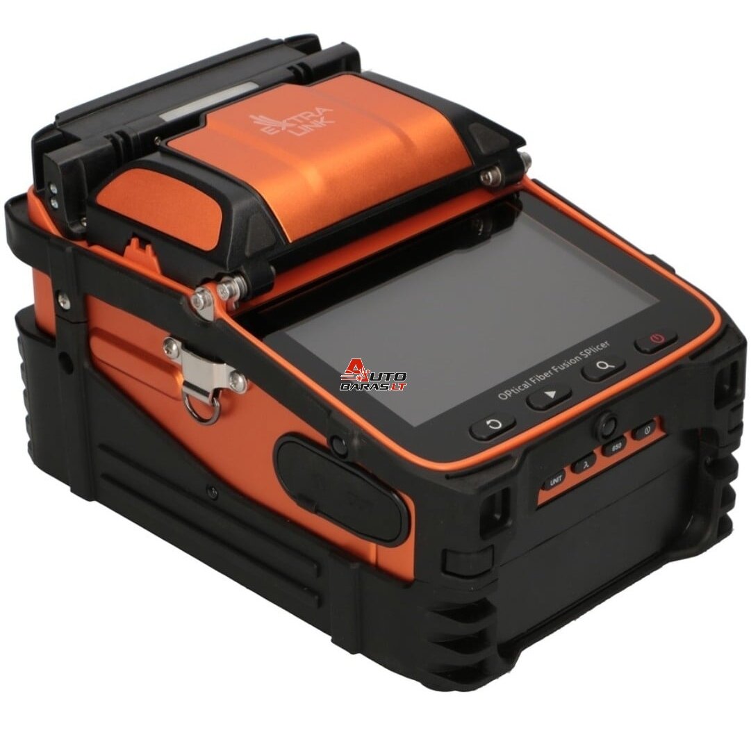 Optinių skaidulų suvirinimo aparatas Extralink AI-9 (8-16mm, 7800mAh baterija)