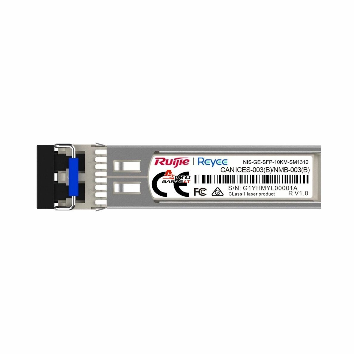 Optinis modulis Ruijie Reyee NIS-GE-SFP-10KM-SM1310 (1Gbps, SFP, 1310nm, SM, iki 10 km)