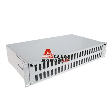 Optinė komutacinė panelė 19" ODF 2U 48 SC simplex/ LC duplex priekinė panelė