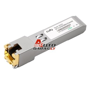 Optinis integruojamas keitiklis Cudy SFP++ SM25G (SFP+ lizdas į 2.5GbE RJ45)