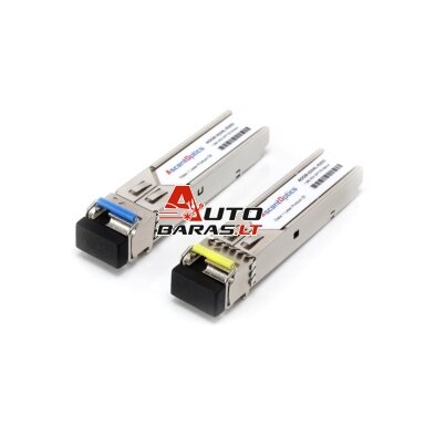 Optinis Integruojamas keitiklis SFP BiDi Optinis Integruojamas keitiklis SFP BiDi