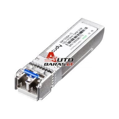 Optinis integruojamas keitiklis SFP+ Cudy SM10GSA-10H (1310nm, single mode, LC duplex, 10km, 10Gbps)