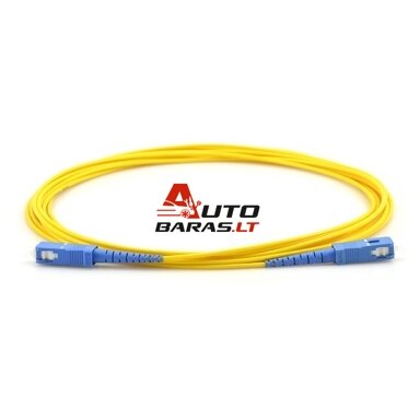 Optinis jungiamasis laidas SC/UPC-SC/UPC (SM, duplex, LSZH, 2mm, 0.5m) Optinis jungiamasis laidas SC/UPC-SC/UPC (SM, duplex, LSZH, 2mm, 0.5m)