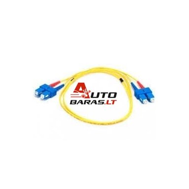 Optinis laidas SC/UPC–LC/UPC SM duplex (G657A1, 3 mm, LSZH, 1 m) Optinis laidas SC/UPC–LC/UPC SM duplex (G657A1, 3 mm, LSZH, 1 m)