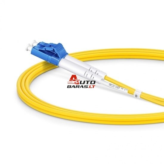 Optinis jungiamasis laidas LC/UPC-LC/UPC Duplex 2 m